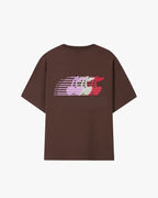 Speed Cherry Tee - Brown