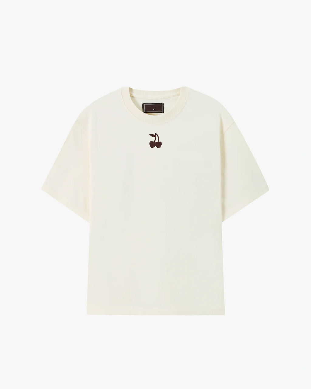 Speed Cherry Tee - Marshmallow