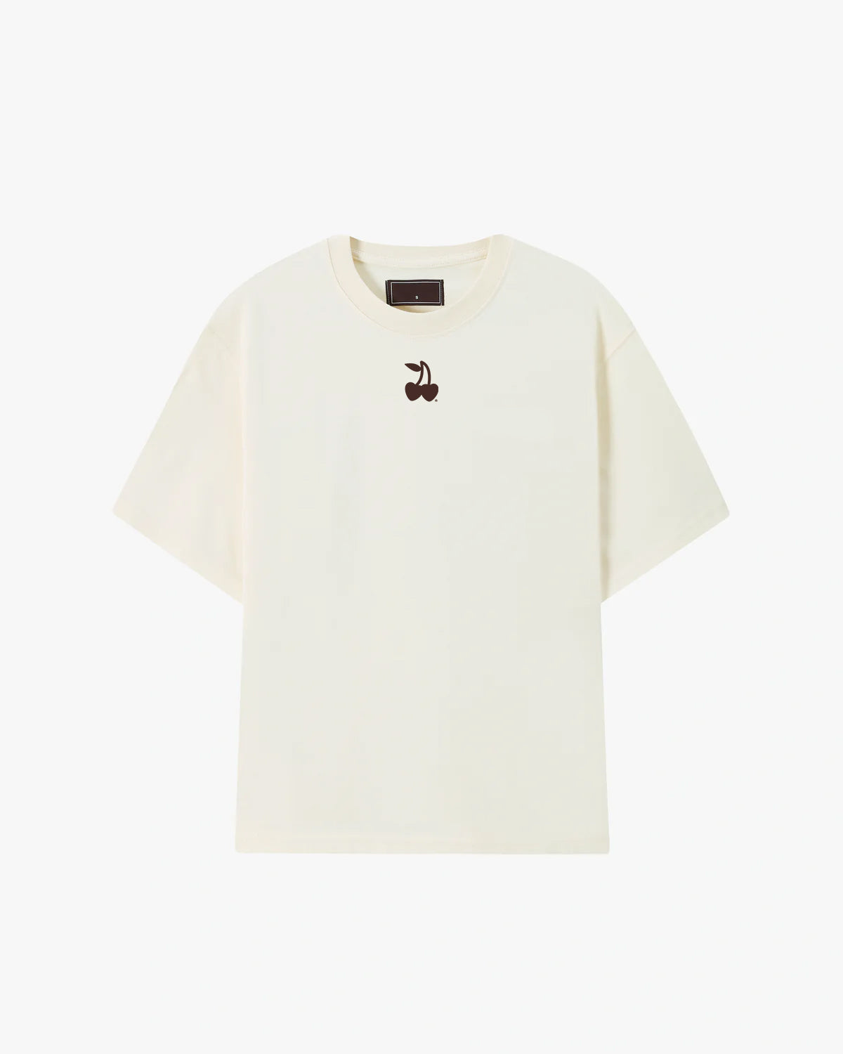 Speed Cherry Tee - Marshmallow