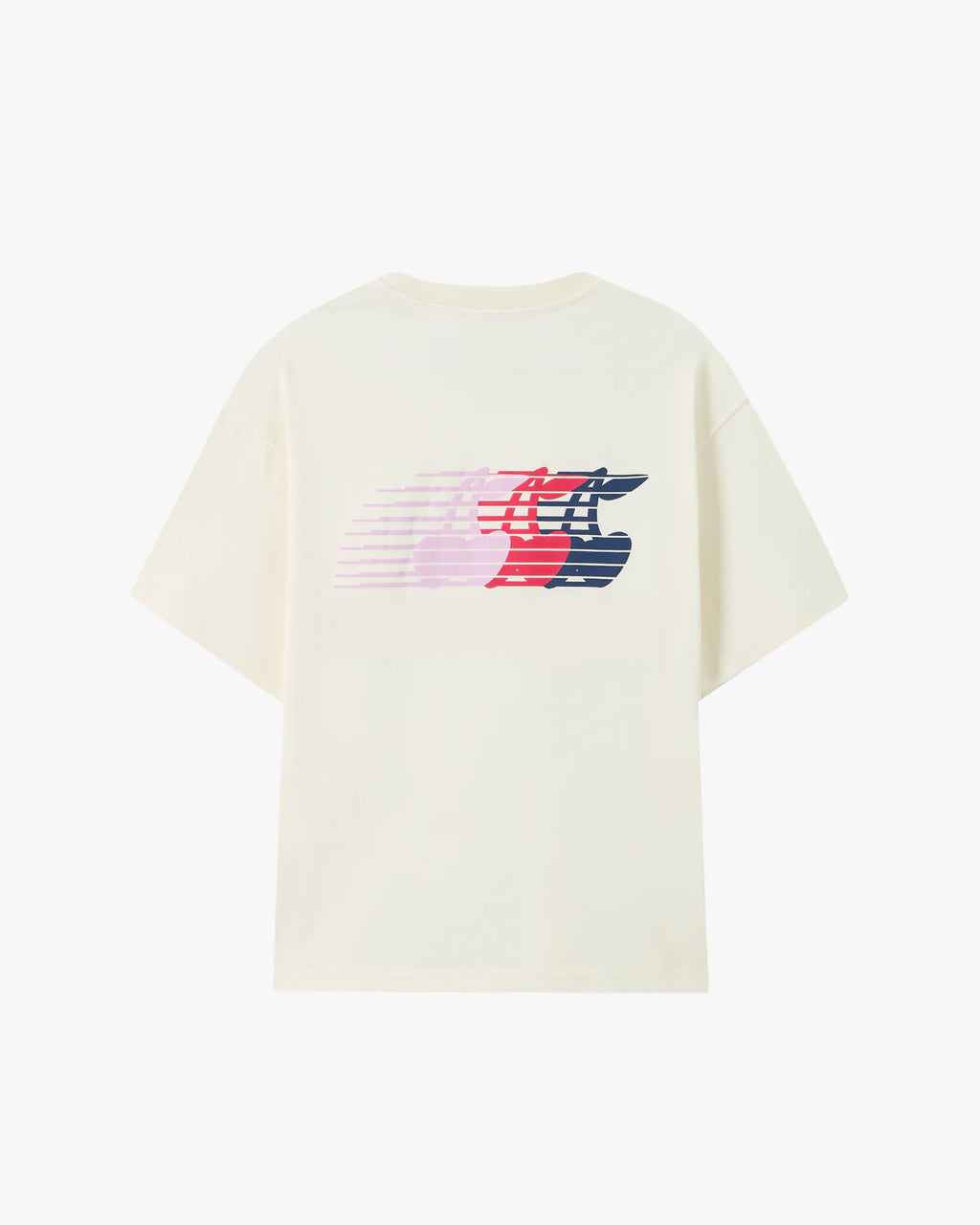 Speed Cherry Tee - Marshmallow