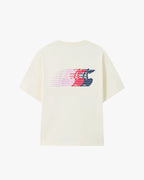 Speed Cherry Tee - Marshmallow