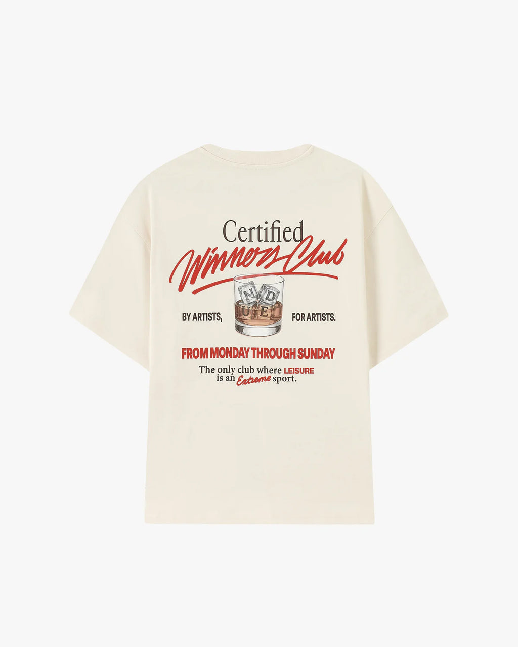 Winners Tee - Marshmallow