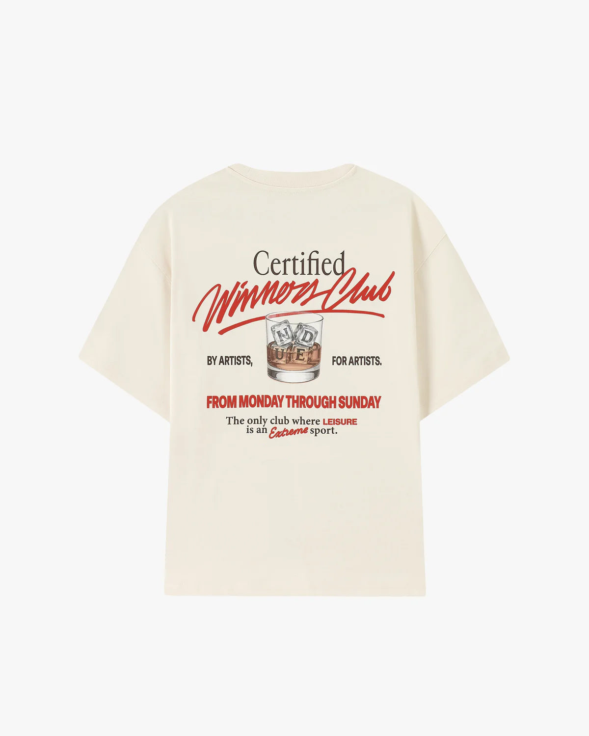 Winners Tee - Marshmallow