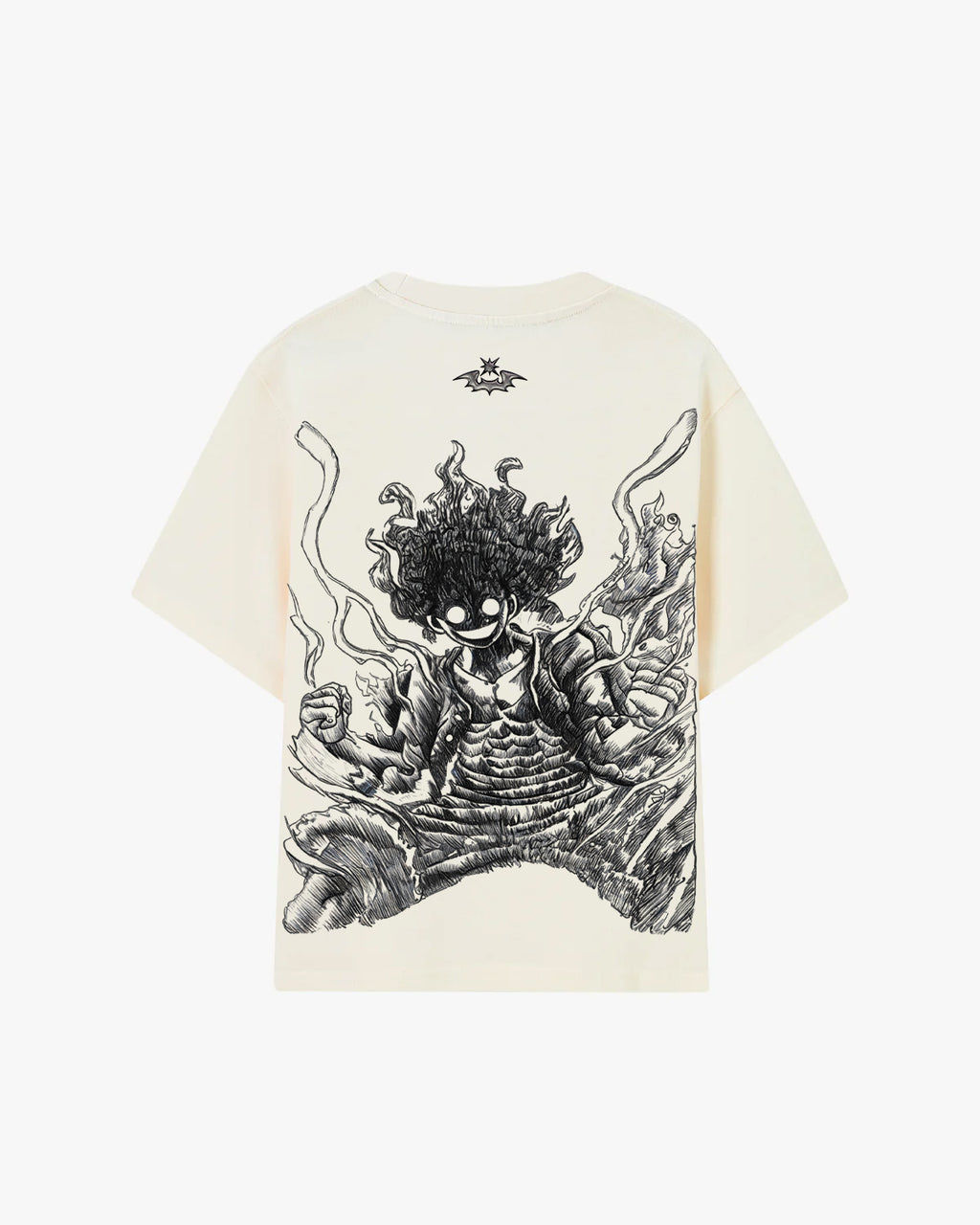 Luffy Rage T-Shirt - Marshmallow