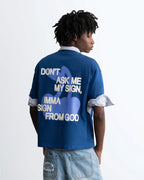 Sign From God Tee - Navy