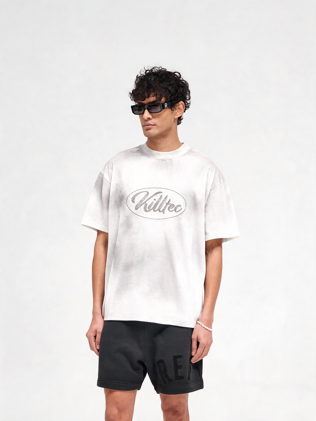 Rhinestone - Tee | White