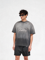 Rhinestone Tee | Grey