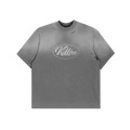Rhinestone Tee | Grey