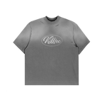 Rhinestone Tee | Grey
