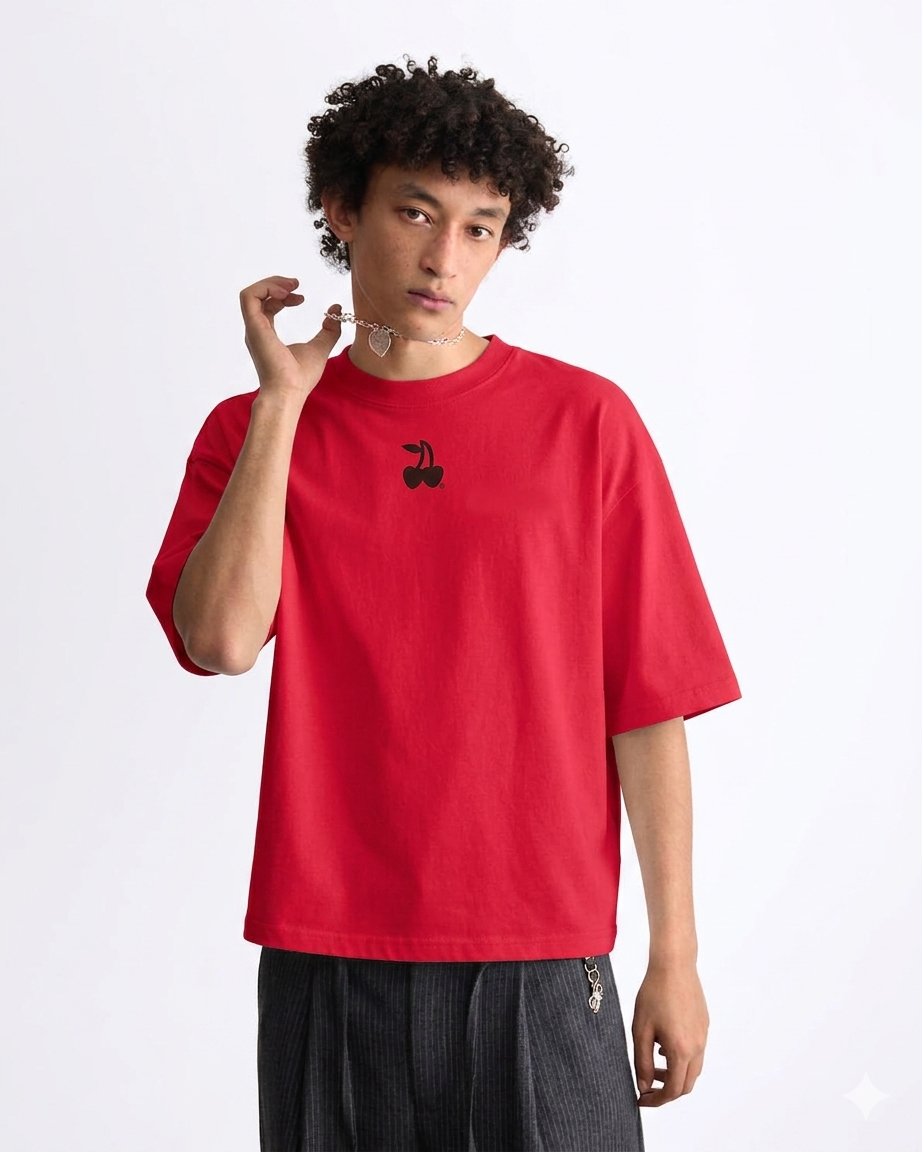 Speed Cherry Tee - Red