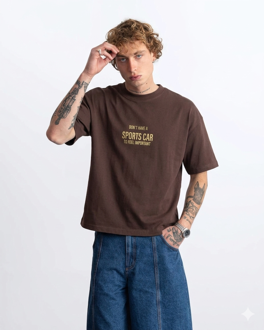 Sprint Tee - Brown